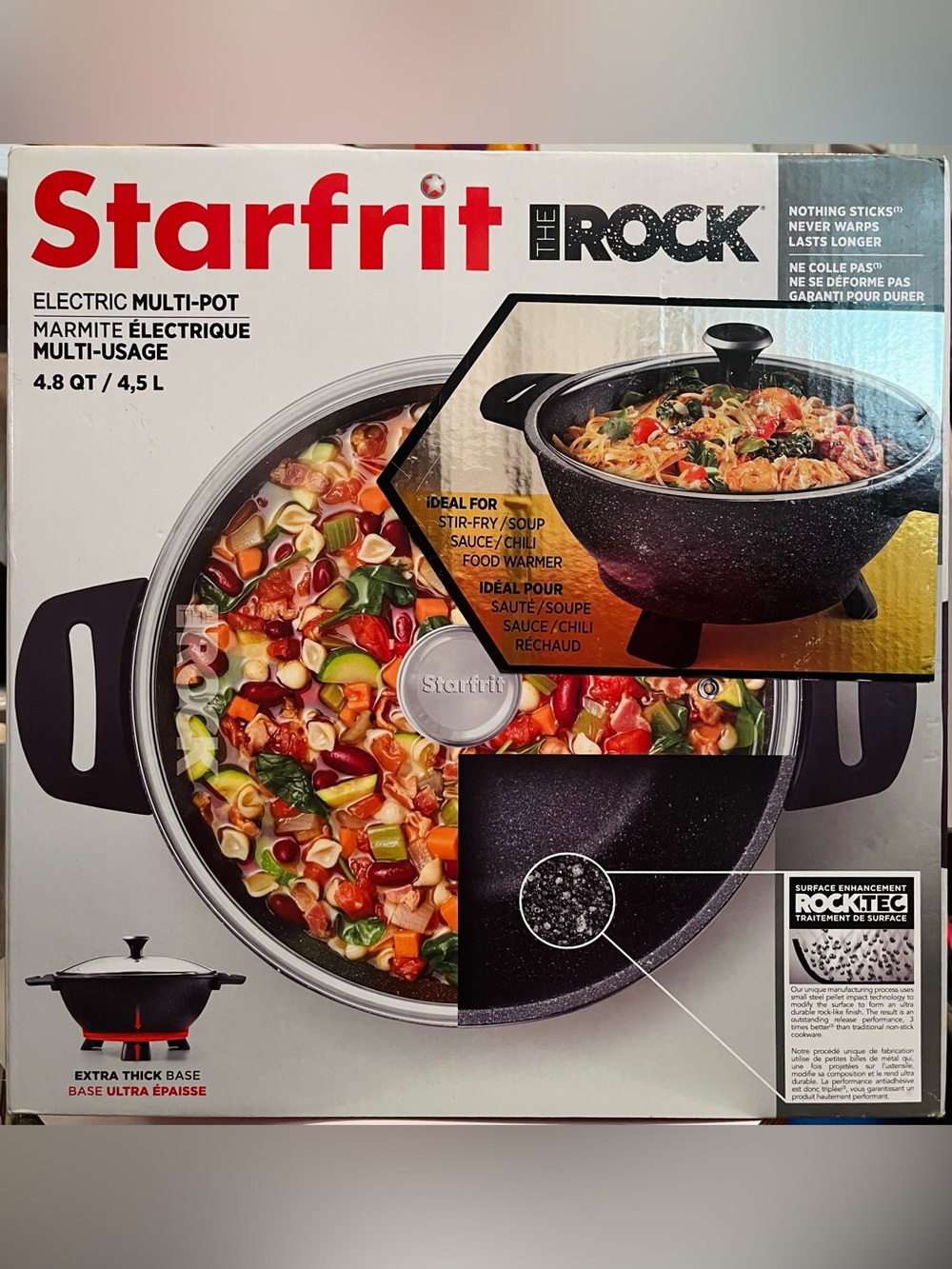 Starfrit The Rock Electric Multi-Pot - Black